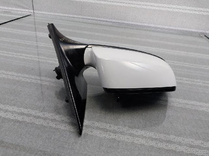 2013 BMW 528i xDrive Right White Side Mirror