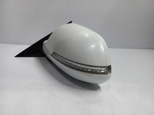 2012 KIA Cadenza K7 Left White Side Mirror K7Y0911SML01W