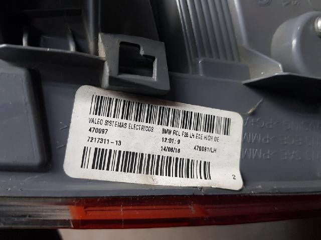 2016 BMW xDrive 20d xline Rear,Left TailLight 7217311-13