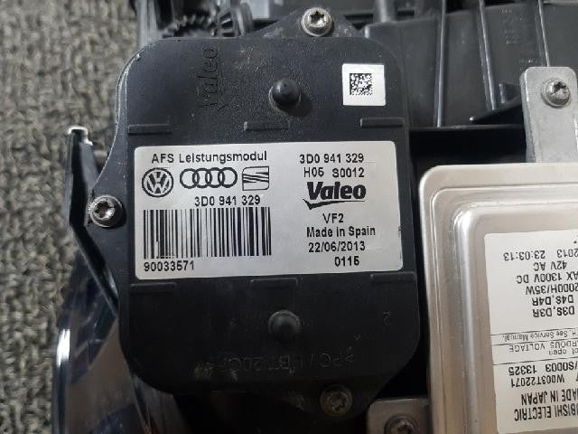 2013 Volkswagen Golf TDI Left Xenon Headlight