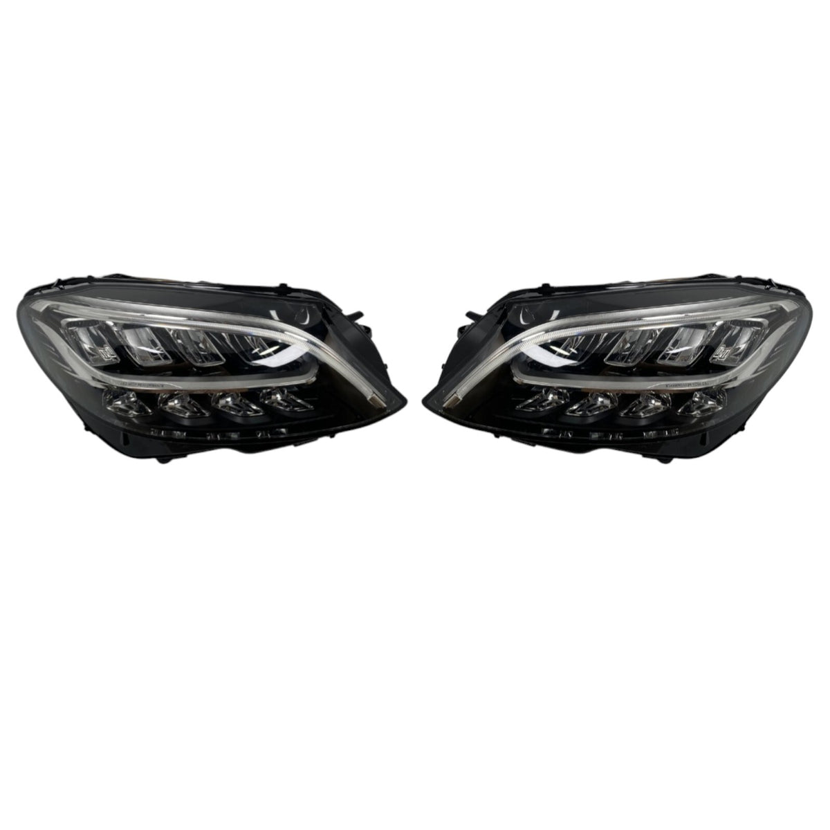 Mercedes-Benz C-Class W205 FL LED High Performance PAIR A2059067905 A2059068005