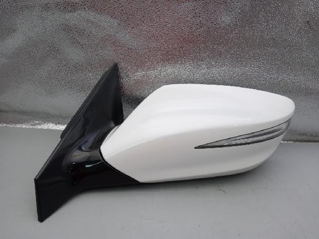 2013 Hyundai Azera Grandeur HG Left White Side Mirror