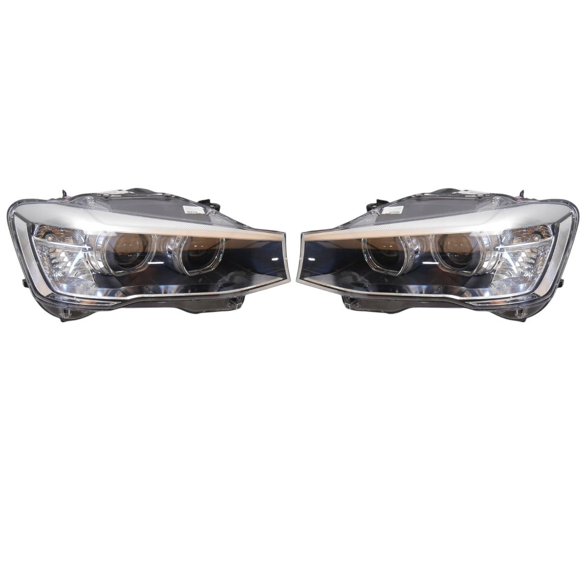 BMW X3 F25 LCI, F26 Xenon Headlight PAIR USED GENUINE 7401131 7401132