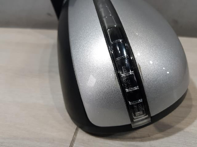 2010 Hyundai Accent Berna Transform Left Silver Side Mirror 876101E7555S