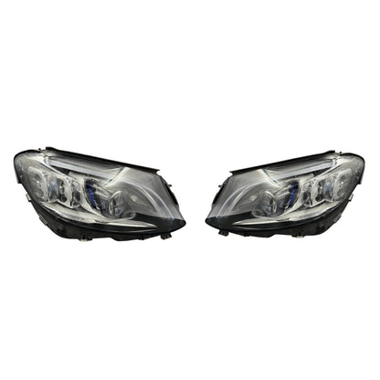 Mercedes-Benz C-Class W205 FL Multibeam LED PAIR GENUINE A2059061506 A2059061606