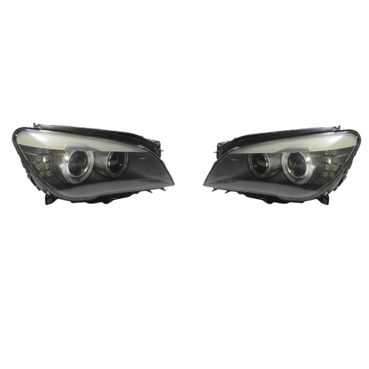 BMW 7 Series F01, F02 Xenon Headlight PAIR USED GENUINE 7225229 7225230