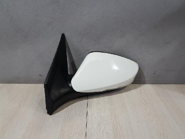 2011 Hyundai Accent RB Left White Side Mirror 876101R040AS