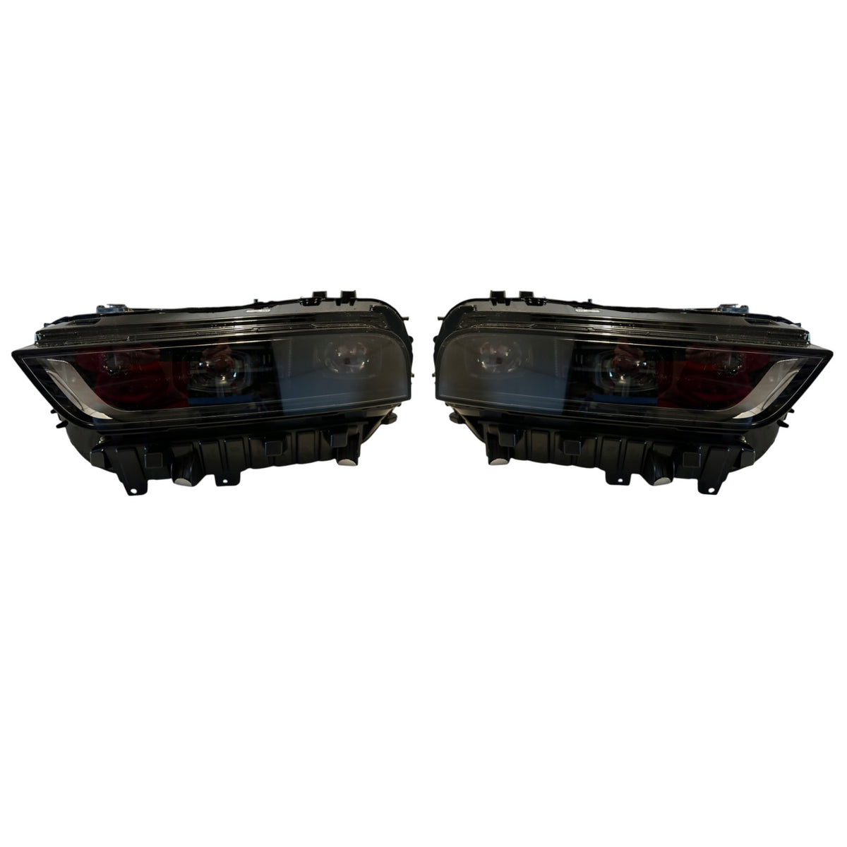 BMW X7 G07 LCI LED Headlight Bottom Pair USED GENUINE 5A40897 5A40898