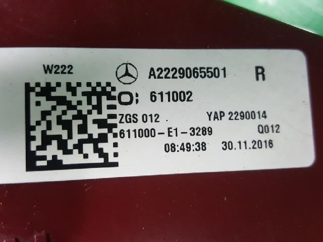 2016 ES S350d Rear,Right TailLight A2229065501