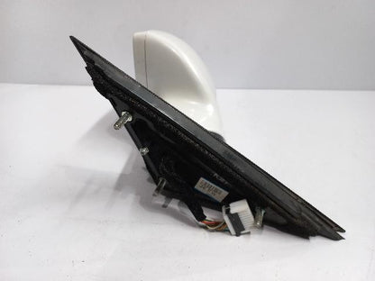 2012 KIA Cadenza K7 Left White Side Mirror K7Y0911SML01W