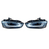 Audi A4 B8 8K FL LED PAIR USED GENUINE 8K0941043C 8K0941044C