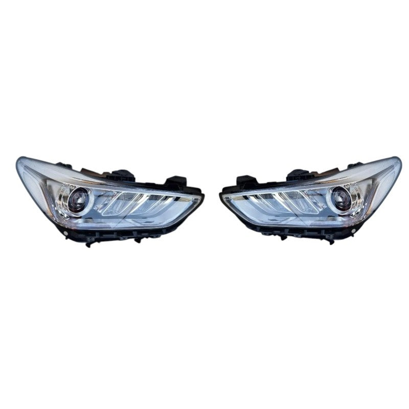 Genesis G90 16 HI / EQ 900 Full LED PAIR USED GENUINE 92101 D2100 92102 D2100