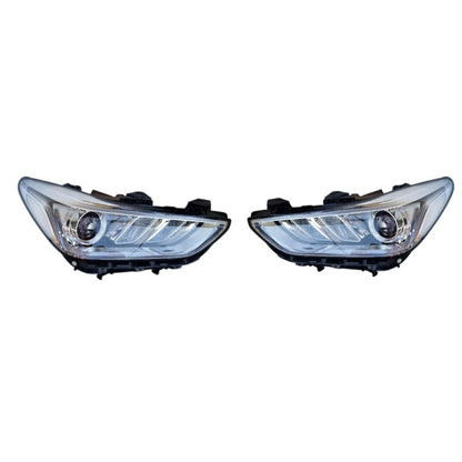 Genesis G90 16 HI / EQ 900 Full LED PAIR USED GENUINE 92101 D2100 92102 D2100