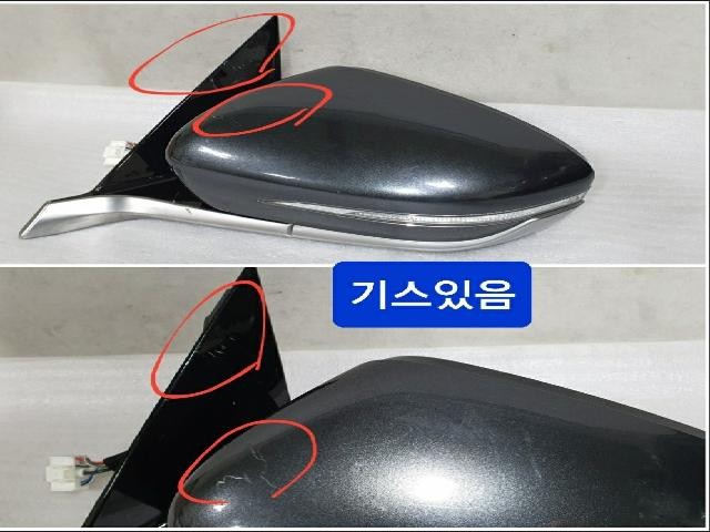 2019 Hyundai Azera The New Grandeur IG Left Gray Side Mirror 87610 G8710T2G