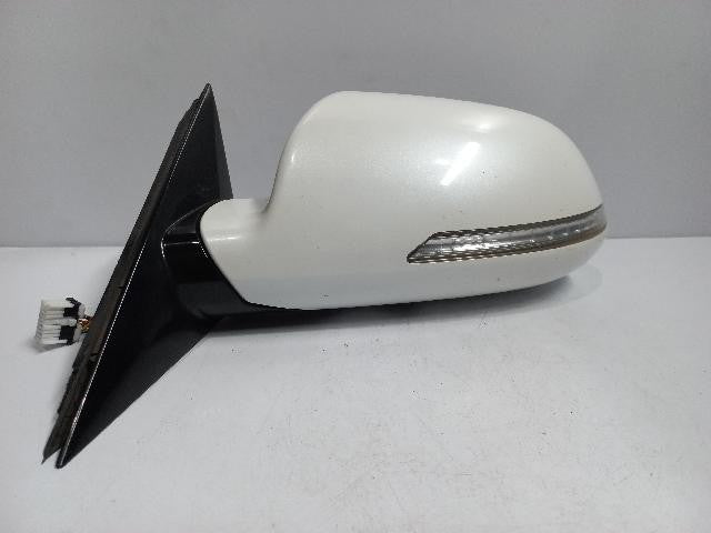 2012 KIA Cadenza K7 Left White Side Mirror K7Y0911SML01W