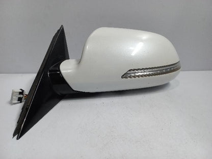 2012 KIA Cadenza K7 Left White Side Mirror K7Y0911SML01W