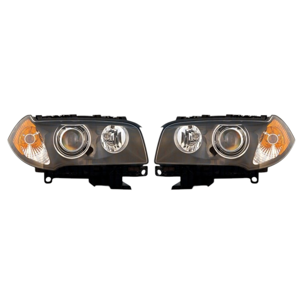 BMW X3 E83 Xenon Headlight PAIR USED GENUINE 3418381 3418382