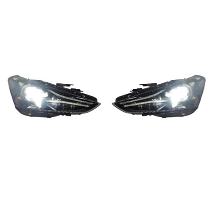 Genesis G70 17 IK LED Headlight PAIR USED GENUINE 92101 G9150 92102 G9150