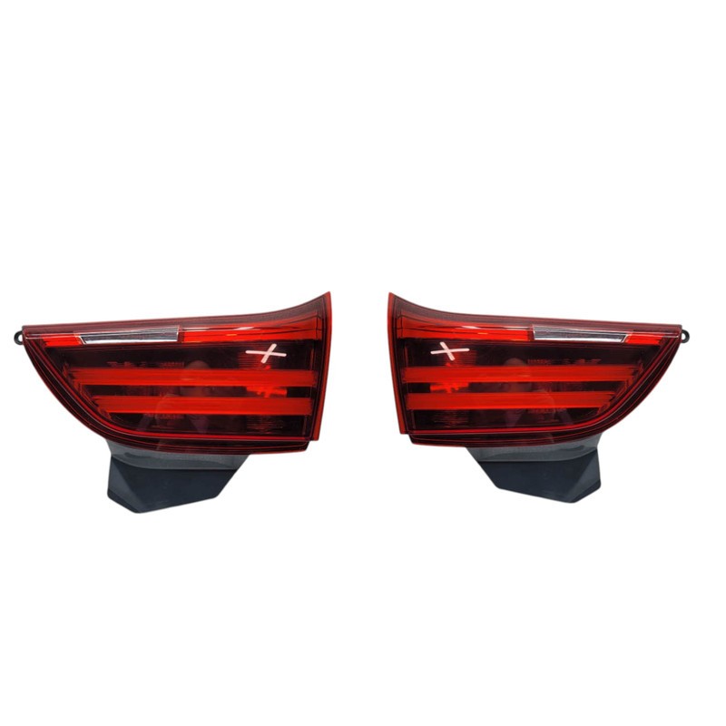 BMW 5 GT F07 GT LCI Rear light in trunk lid PAIR USED GENUINE 7306167 7306168