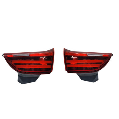 BMW 5 GT F07 GT LCI Rear light in trunk lid PAIR USED GENUINE 7306167 7306168
