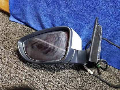 2012 Volkswagen Jetta TDI Left White Side Mirror