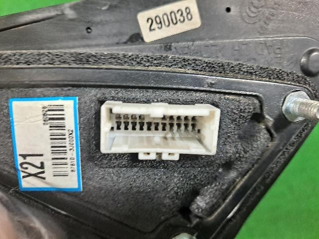 2013 Hyundai ix55 Veracruz Left Silver Side Mirror