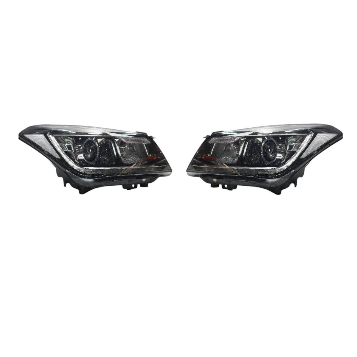 Genesis G80 DH PE FL Full LED (Silver type) PAIR GENUINE 92101 92102 B1 SILVER