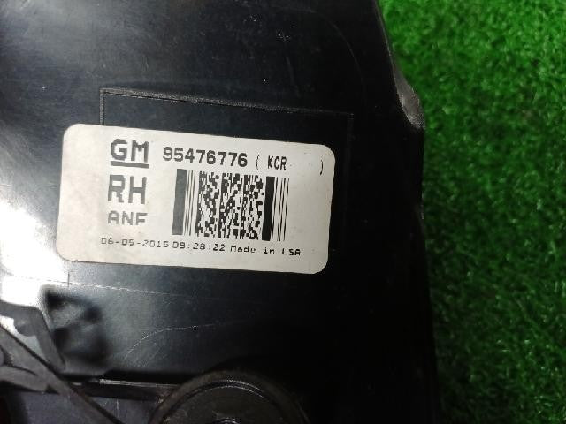 2016 Chevrolet The New Trax LT Rear,Right TailLight 95476776