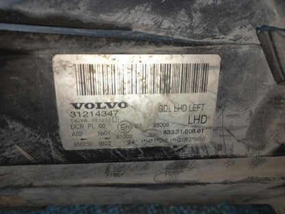 2011 Volvo S80 Left Headlight