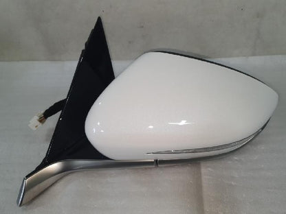 2018 Hyundai Azera Grandeur IG Left White Side Mirror 87610 G8950WC9