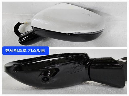 2020 KIA Cedona Carnival 4th Left White Side Mirror 87610 R0010SWP