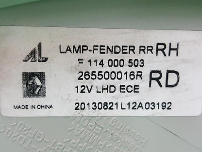 2011 Renault Ray SM3 New Rear,Right TailLight 92402 4H000