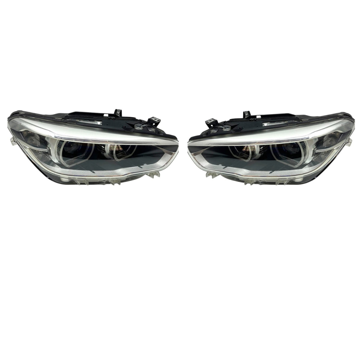 BMW 1 Series F20 F21 LCI LED Headlight Pair USED GENUINE 7414141  7414142