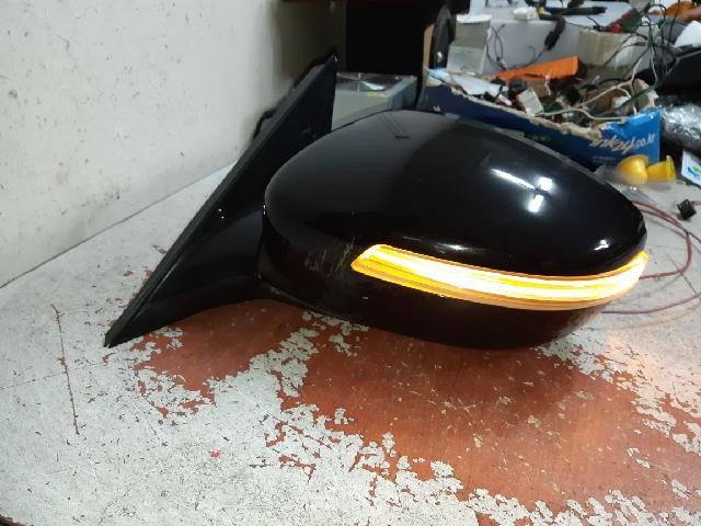 2012 Hyundai Genesis Left Black Side Mirror 87610-3MAF0 AF