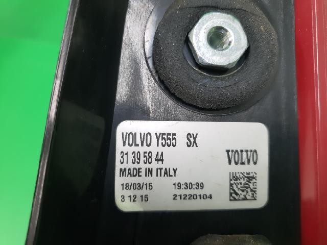 2015 Volvo V40 D2 Rear,Left TailLight 31395844