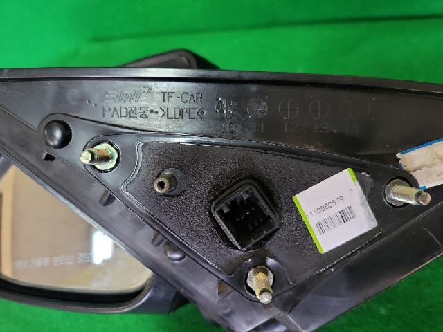 2012 KIA Optima K5 Left Black Side Mirror 87610 2T010AS