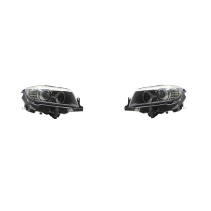 BMW 3 Series M3 E90 E91 LCI Xenon Headlight Pair USED GENUINE 7240247 7240248