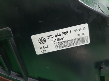 2013 Volkswagen BlueMotion Rear,Right TailLight 3C8945208