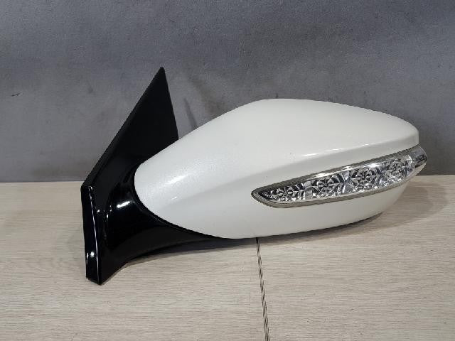2011 Hyundai YF Sonata Left White Side Mirror 876103S110WHC