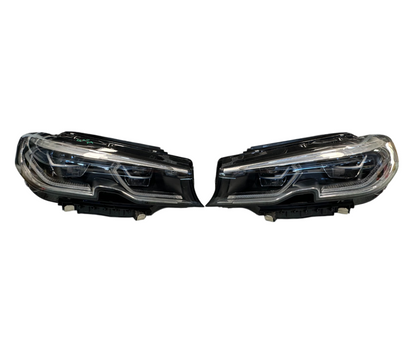 BMW 3 Series G20, G21 Laser Headlight PAIR USED GENUINE 8496163 8496164