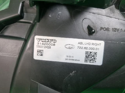 2015 Volvo V40 D2 Right Headlight 31420008