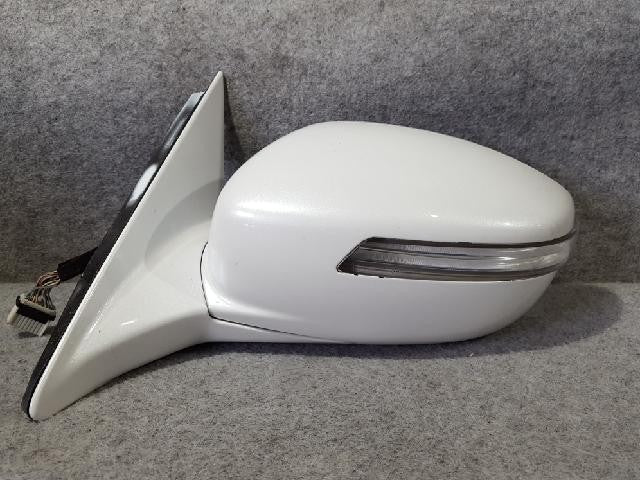 2010 Hyundai Equus VI Left White Side Mirror 87610 3N000