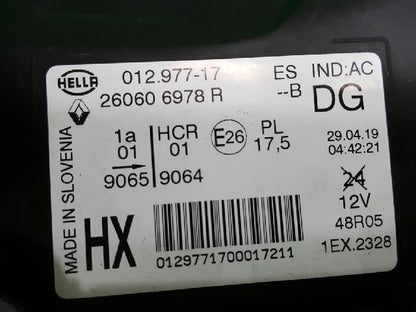 2017 Renault Koleos QM6 Left Headlight 260606978R