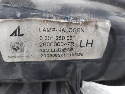 2011 Renault Fluence SM3 Left Headlight 260600047R