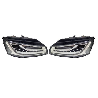 Audi A8  4H D4 FL LED PAIR USED GENUINE 4H0941033B 4H0941034B