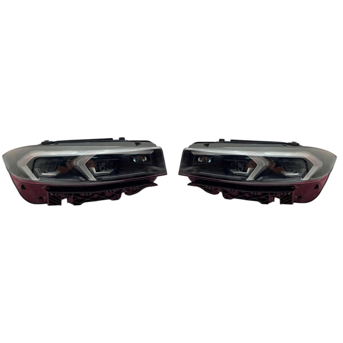BMW 3 Series G20 G21 LCI Adaptive LED Headlight Shadow Line OEM 7886933 7886934