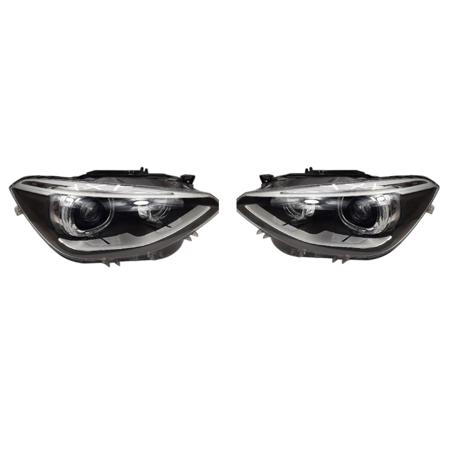 BMW 1 Series F20 F21 Xenon Headlight Pair USED GENUINE 7296913 7296914
