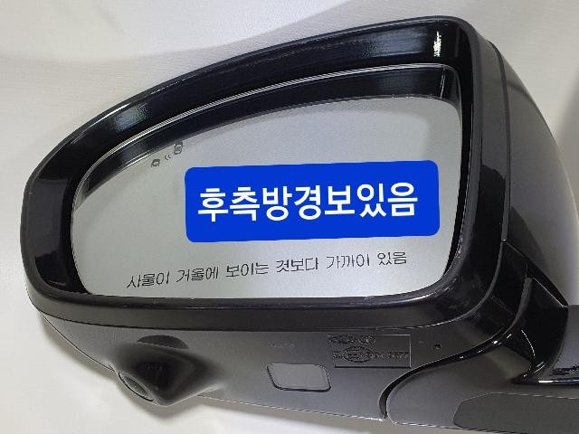 2019 KIA Cadenza K7 Premier Left Black Side Mirror 87610 F6700ABP