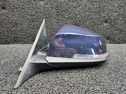 2013 BMW 320d Left Blue Side Mirror