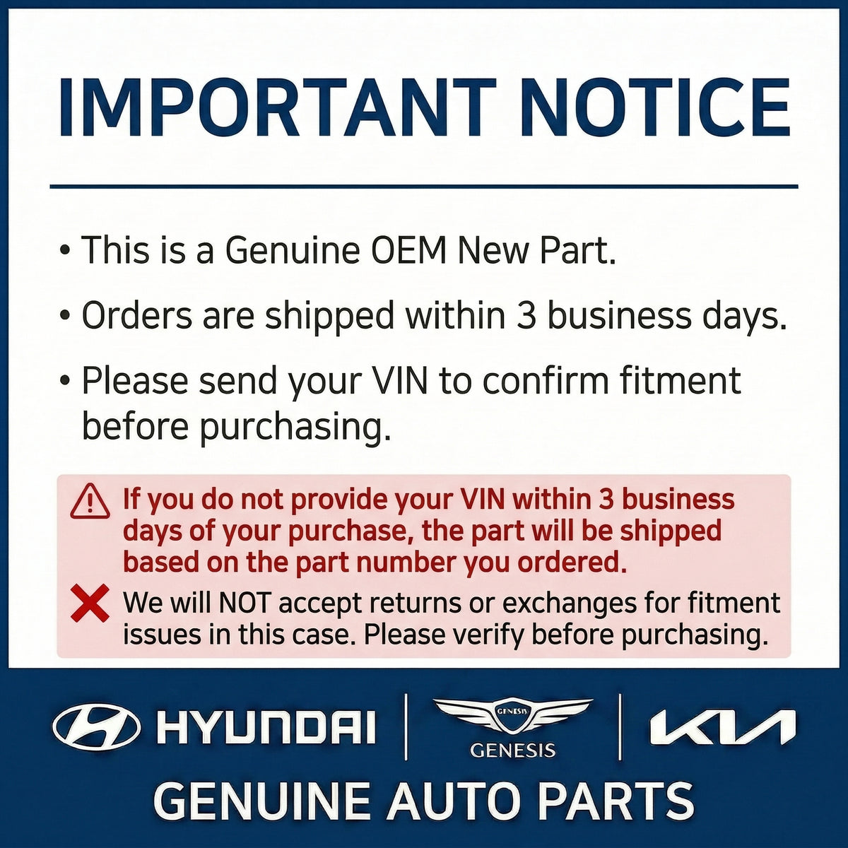 Hyundai Elantra IV, XD 2006-2011 Latch, Lock New GENUINE 811302H000